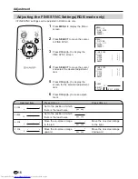 Предварительный просмотр 18 страницы Sharp LC-20VM2 Operation Manual