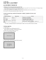 Предварительный просмотр 14 страницы Sharp LC-22DC30M Service Manual