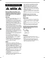 Preview for 4 page of Sharp LC-22DFE4011K User Manual