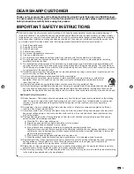 Preview for 5 page of Sharp LC-22DV17U Operation Manual