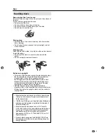 Preview for 9 page of Sharp LC-22DV17U Operation Manual