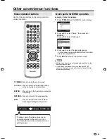 Preview for 25 page of Sharp LC-22DV17U Operation Manual