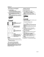 Предварительный просмотр 19 страницы Sharp LC-22DV24U - 22" LCD TV Operation Manual