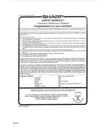 Предварительный просмотр 40 страницы Sharp LC-22DV24U - 22" LCD TV Operation Manual