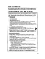 Предварительный просмотр 43 страницы Sharp LC-22DV24U - 22" LCD TV Operation Manual