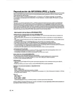 Предварительный просмотр 106 страницы Sharp LC-22DV24U - 22" LCD TV Operation Manual