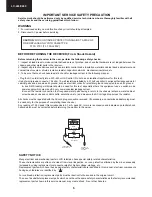 Preview for 6 page of Sharp LC-22LE240E Service Manual