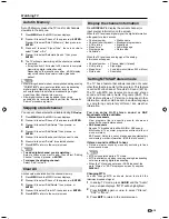 Preview for 17 page of Sharp LC 22SB27U Operation Manual