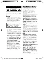 Preview for 2 page of Sharp LC-24CFG6131KM User Manual