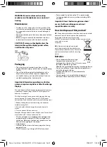 Preview for 3 page of Sharp LC-24CFG6131KM User Manual