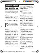 Preview for 3 page of Sharp LC-24CHG6131KFM Operating Instructions Manual