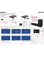 Предварительный просмотр 2 страницы Sharp LC-24DHG6131KF Quick Start Setup Manual