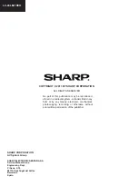 Preview for 8 page of Sharp LC-24LE210EH Service Manual