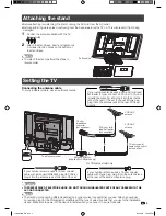 Предварительный просмотр 4 страницы Sharp LC-24LE440M Operation Manual