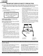 Предварительный просмотр 2 страницы Sharp LC-26AF3 M/H/X Service Manual