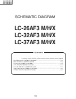 Предварительный просмотр 114 страницы Sharp LC-26AF3 M/H/X Service Manual