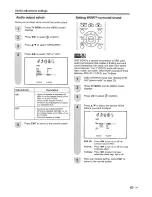 Предварительный просмотр 32 страницы Sharp LC-26DV10U Operation Manual