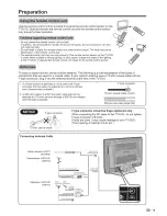 Preview for 15 page of Sharp LC-26DV20U - 26" LCD TV Operation Manual