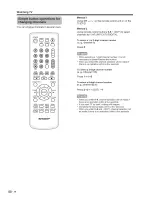 Preview for 18 page of Sharp LC-26DV20U - 26" LCD TV Operation Manual