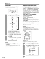 Preview for 20 page of Sharp LC-26DV20U - 26" LCD TV Operation Manual