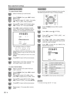 Preview for 22 page of Sharp LC-26DV20U - 26" LCD TV Operation Manual