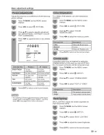 Предварительный просмотр 23 страницы Sharp LC-26DV20U - 26" LCD TV Operation Manual