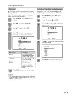 Preview for 29 page of Sharp LC-26DV20U - 26" LCD TV Operation Manual