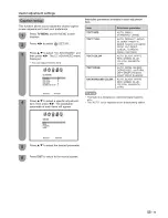 Preview for 33 page of Sharp LC-26DV20U - 26" LCD TV Operation Manual