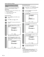 Предварительный просмотр 34 страницы Sharp LC-26DV20U - 26" LCD TV Operation Manual