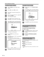 Предварительный просмотр 38 страницы Sharp LC-26DV20U - 26" LCD TV Operation Manual