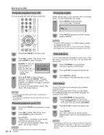 Preview for 44 page of Sharp LC-26DV20U - 26" LCD TV Operation Manual