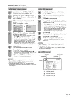 Предварительный просмотр 47 страницы Sharp LC-26DV20U - 26" LCD TV Operation Manual