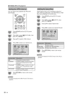 Preview for 48 page of Sharp LC-26DV20U - 26" LCD TV Operation Manual