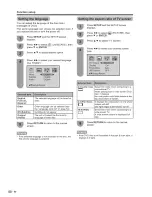 Preview for 50 page of Sharp LC-26DV20U - 26" LCD TV Operation Manual