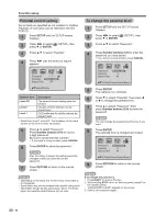 Preview for 52 page of Sharp LC-26DV20U - 26" LCD TV Operation Manual