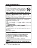 Preview for 4 page of Sharp LC-26DV22U - 26" LCD TV Operation Manual