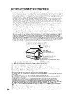 Предварительный просмотр 6 страницы Sharp LC-26DV22U - 26" LCD TV Operation Manual