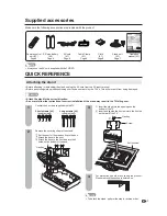 Предварительный просмотр 9 страницы Sharp LC-26DV22U - 26" LCD TV Operation Manual