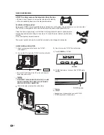 Предварительный просмотр 10 страницы Sharp LC-26DV22U - 26" LCD TV Operation Manual