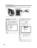 Preview for 18 page of Sharp LC-26DV22U - 26" LCD TV Operation Manual