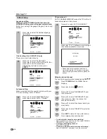 Preview for 20 page of Sharp LC-26DV22U - 26" LCD TV Operation Manual