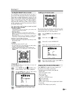 Предварительный просмотр 21 страницы Sharp LC-26DV22U - 26" LCD TV Operation Manual