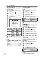 Preview for 24 page of Sharp LC-26DV22U - 26" LCD TV Operation Manual