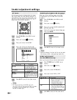 Preview for 26 page of Sharp LC-26DV22U - 26" LCD TV Operation Manual