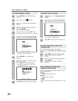 Preview for 34 page of Sharp LC-26DV22U - 26" LCD TV Operation Manual