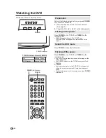 Предварительный просмотр 38 страницы Sharp LC-26DV22U - 26" LCD TV Operation Manual