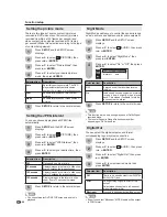 Preview for 50 page of Sharp LC-26DV22U - 26" LCD TV Operation Manual