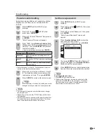 Preview for 51 page of Sharp LC-26DV22U - 26" LCD TV Operation Manual