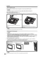 Предварительный просмотр 54 страницы Sharp LC-26DV22U - 26" LCD TV Operation Manual