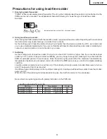 Preview for 3 page of Sharp LC-26GA3E Service Manual